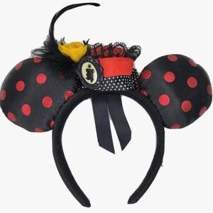 Classic/vintage Minnie mouse ears with fancy hat
